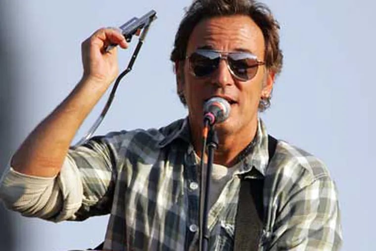 Bruce Springsteen said he was “furious” at Ticketmaster over the situation with tickets for his Meadowlands shows. (David Swanson / Staff Photographer)
