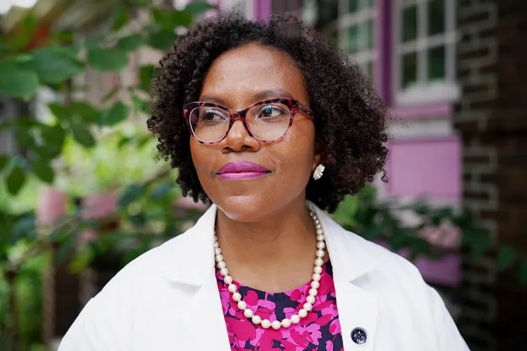 Dr. Rotonya M. Carr, a hepatologist and scientist at the University of Pennsylvania's Perelman School of Medicine, is one of the doctors of color participating in a series of city-sponsored PSAs encouraging Black and brown Philadelphians to get a COVID-19 vaccine.