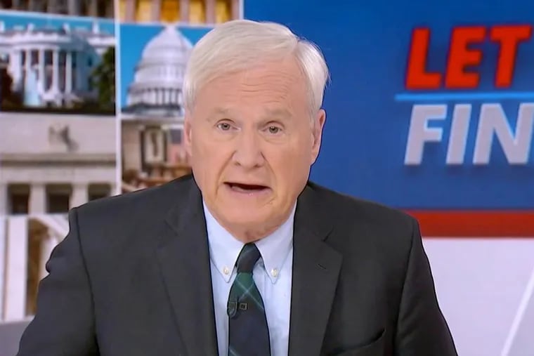 Longtime MSNBC host Chris Matthews is recovering from prostate cancer surgery he underwent last week, fill-in "Hardball" host Steve Kornacki announced Monday night.