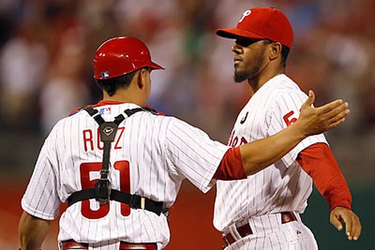 The Phillies' record at the halfway point of the season is 51-30. (Yong Kim/Staff Photographer)