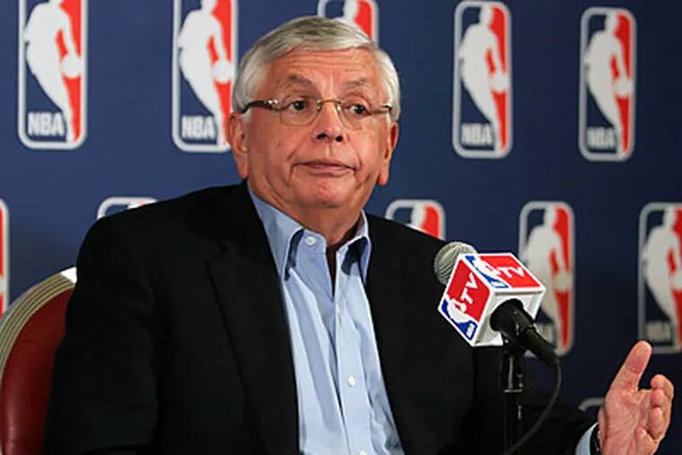 "I'm resigned to the potential damage to our league," NBA commissioner David Stern said of the lockout. (Mary Altaffer/AP)
