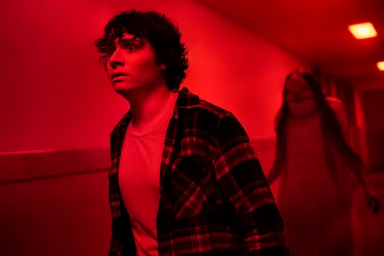In this image released by CBS Films, Austin Zajur as Chuck Steinberg appears in the film, Scary Stories to Tell in the Dark," to be released by CBS Films and Lionsgate.