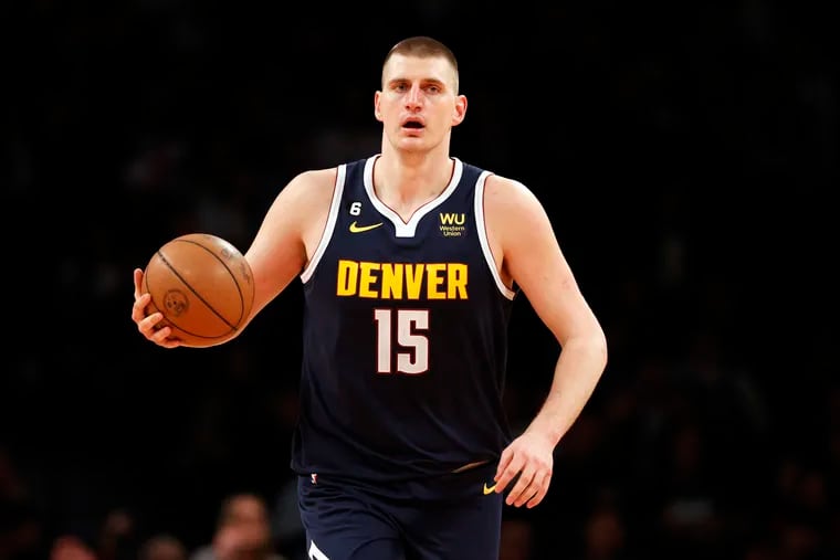 Nikola Jokić and the reigning champion Denver Nuggets enter the 2023 season as one of the favorites to win it all again. (Photo by Sarah Stier/Getty Images)