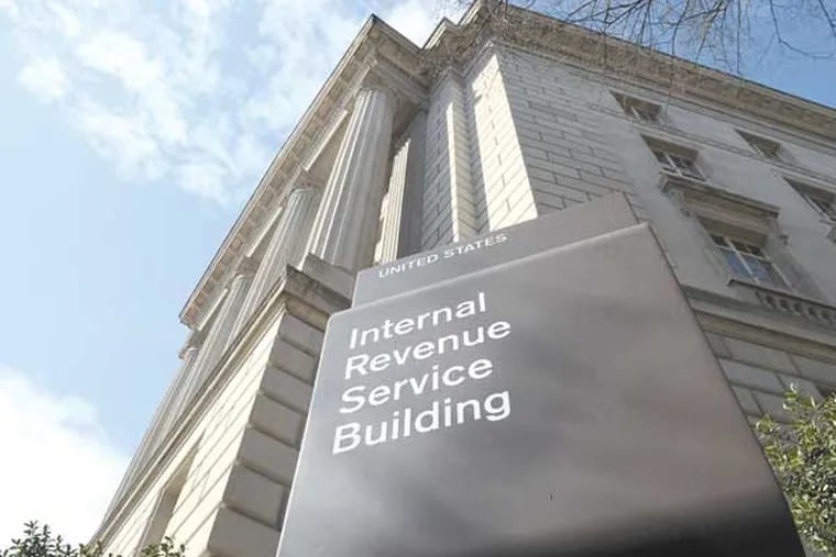 This March 22, 2013 file photo shows the exterior of the Internal Revenue Service building in Washington. Here’s a little secret for all you procrastinators on Tax Day: The Internal Revenue Service doesn’t like to talk about it, but as long as you don’t owe any additional taxes, there is no penalty for filing a few days late. The late filing penalty is usually 5 percent of the unpaid taxes for each month _ or part of a month _ a return is late. That can add up quickly if you owe additional taxes. But what if the unpaid taxes are zero? Five percent of zero is ... Zero!  (AP Photo/Susan Walsh, File)