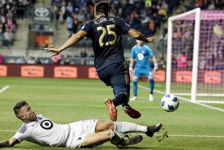 The Union jumped into fourth place in MLS' Eastern Conference with Saturday's 5-1 win over Minnesota United.
