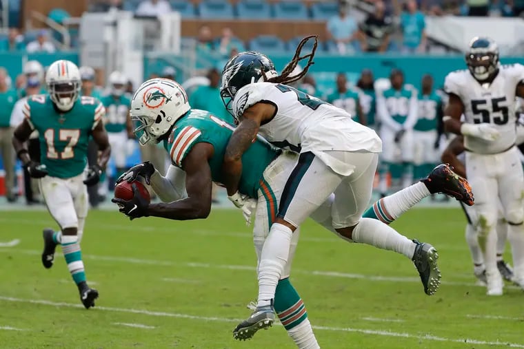 “I felt horrible,” Ronald Darby said after the Eagles' 37-31 loss to the Miami Dolphins. “It was one of my worst performances.”