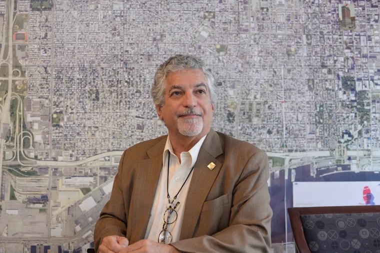Alan Greenberger, deputy mayor of commerce and development in Philadelphia, in his office at 1515 Arch Street.  ( BEN MIKESELL / Staff Photographer )