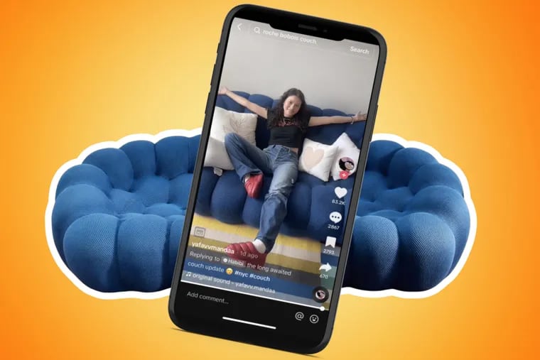 A viral TikTok about a trendy blue couch found on a New York curb has the internet divided and has sparked several new memes. Curbside score or bed bug-ridden trash? Here's what you need to know.