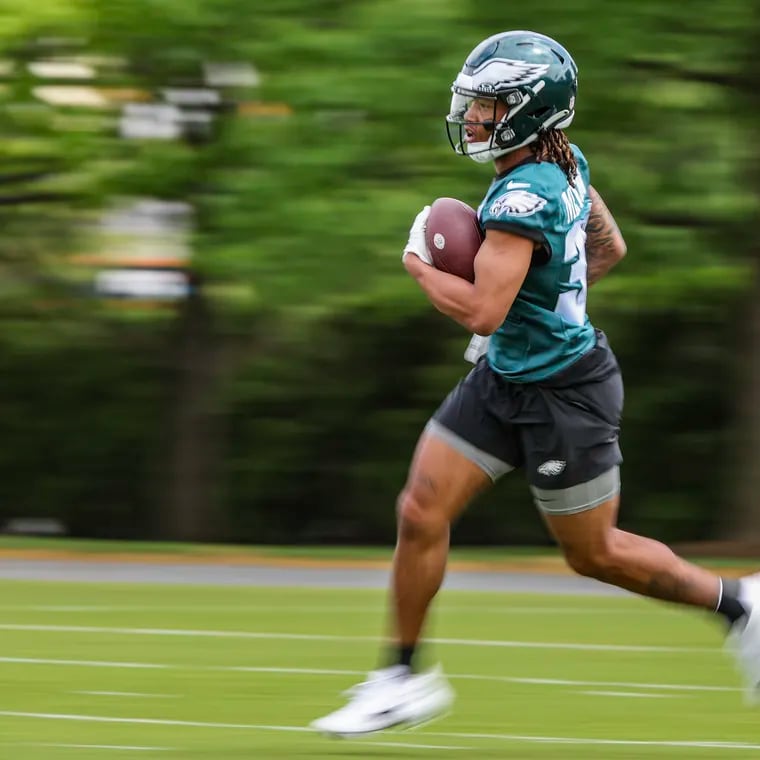 Running back Kendall Milton is among the newest Eagles.