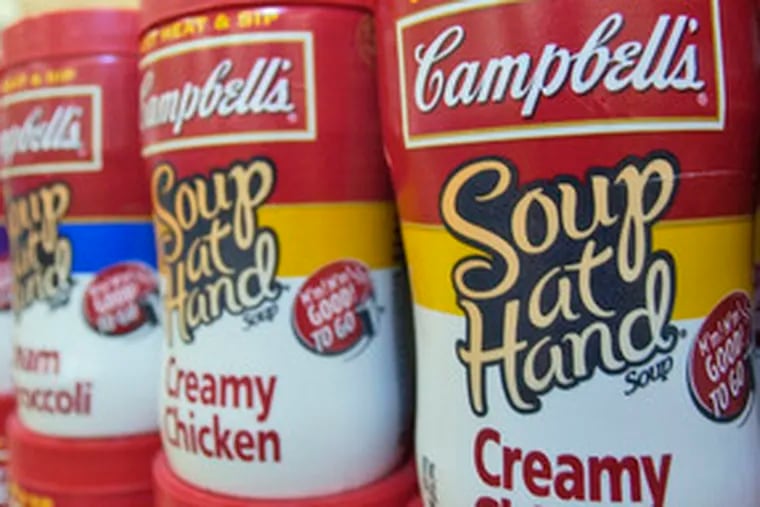 Campbell&#0039;s fall lineup will include 14 soups using sea salt to cut sodium and, likely, the firm&#0039;s first organic soups.
