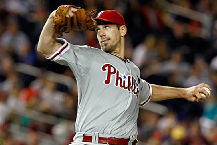 Cliff Lee struck out 12 hitters on his way to a complete game shutout on Thursday. (Alex Brandon/AP Photo)