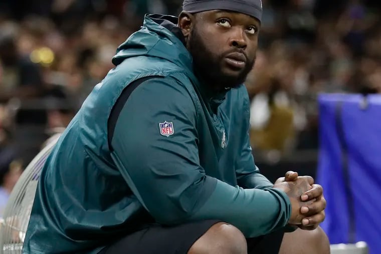 Eagles defensive tackle Tim Jernigan is healthy again after missing six games with a broken foot. He'll play in his second game since the injury Sunday against New England.