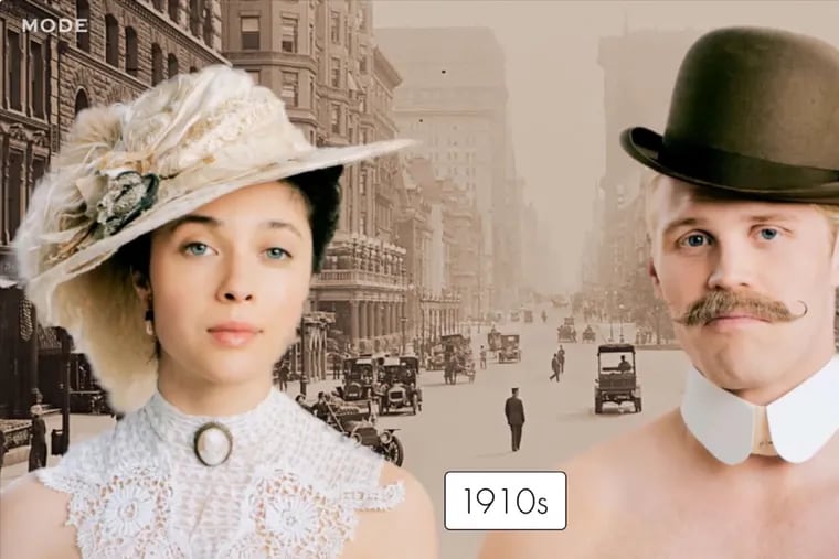 The short video "100 Years of Fashion: Hats" shows trends from 10 decades. Mode Studios has created 18 videos, on such topics as cars, nails, cocktails, wedding dresses.