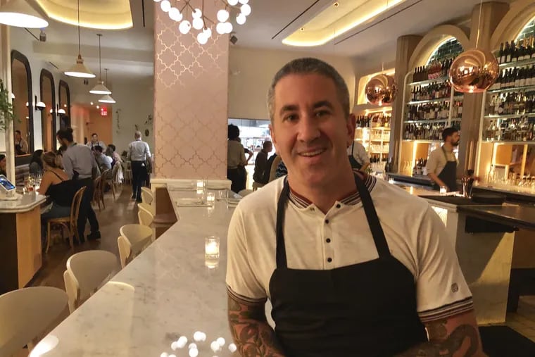 Michael Solomonov, a chef and an owner of K'Far, an Israeli cafe at 110 S. 19th St.