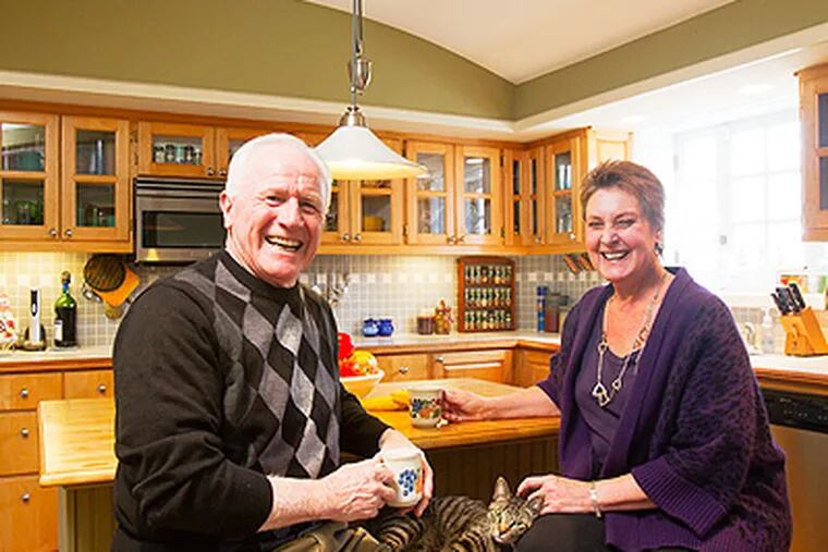 Frank Meis and his wife Kay Sykora at Kitchen ( AKIRA SUWA / Staff Photographer )