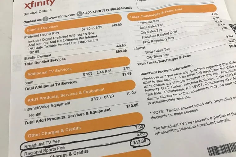 A review of nearly 800 cable bills by Consumer Reports, a pro-consumer advocacy group, found that company-imposed fees cost customers $37 per month on average.