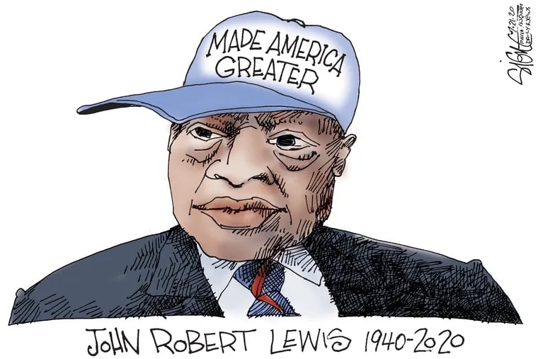 John Lewis making America great.