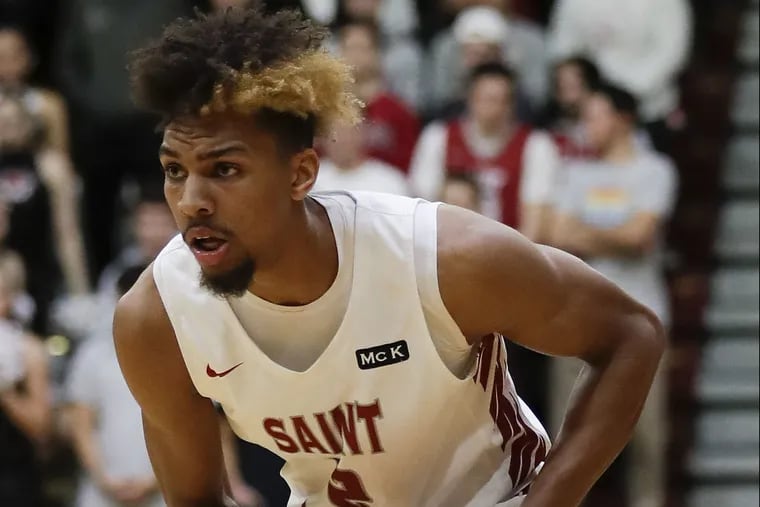 Saint Joseph's forward Charlie Brown Jr. had a career-high 37 in a loss to William & Mary on Saturday.