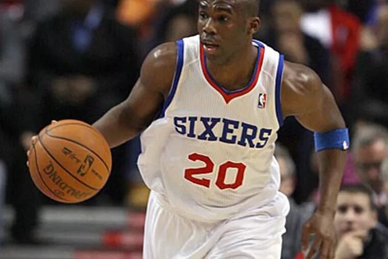 Jodie Meeks and the Sixers are currently sixth in the Eastern Conference. (Yong Kim/Staff Photographer)