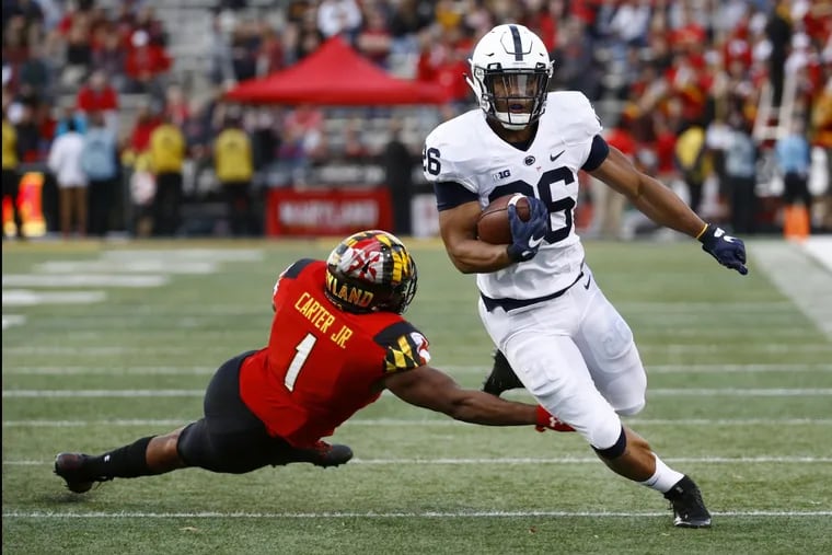 Penn State running back Saquon Barkley finished second in the nation in all-purpose yards, averaging 179.5  per game.