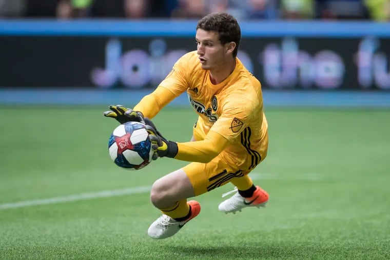 Matt Freese, a Wayne native and Union academy product making his first ever MLS start, made four saves in the 1-1 tie at the Vancouver Whitecaps
