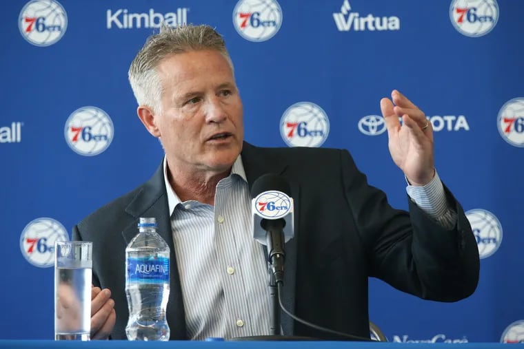 "The human side of tonight is disturbing," Philadelphia 76ers coach Brett Brown admitted after the team drafted Mikal Bridges, then traded him away.