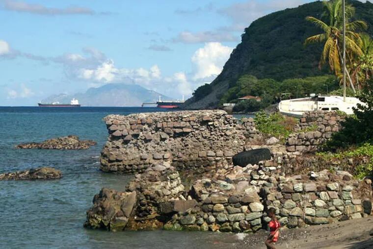 The Dutch island of St. Eustatius is a friend of America from way back (SCOTT ELDER / Washington Post).