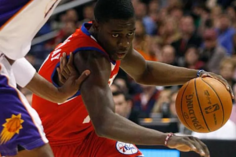 The 76ers surprised the Suns with their high tempo and hot shooting. (Rick Scuteri/AP)