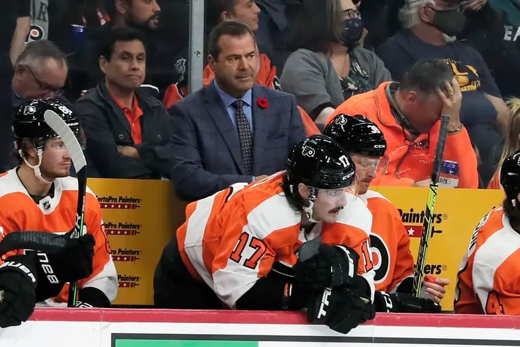 Flyers coach Alain Vigneault has mixed up his personnel on both power-play units and two forward lines in an effort to inspire an offensive resurgence.