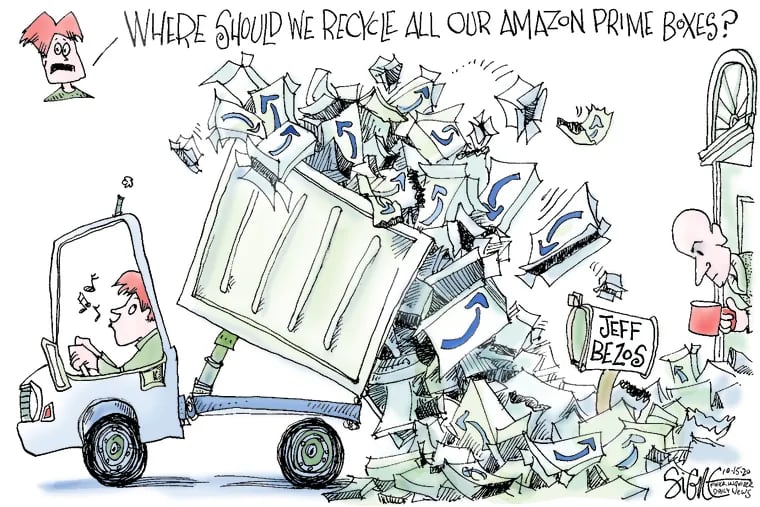 Let Jeff Bezos pick up his trash.