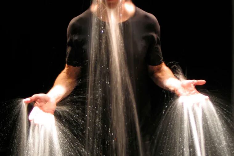 An image from &quot;An Ocean Without a Shore,&quot; a video installation by Bill Viola at the Pennsylvania Academy of the Fine Arts.
