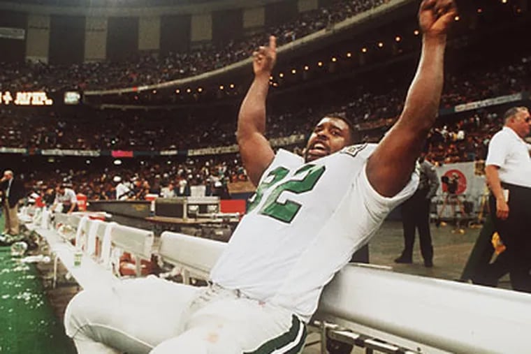 Reggie White rose from the 1984 supplemental draft to become one of the great players in NFL history. (Michael Mercanti/Staff file photo)