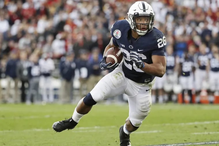 Penn State Nittany Lions running back Saquon Barkley is a top candidate for the Heisman Trophy.