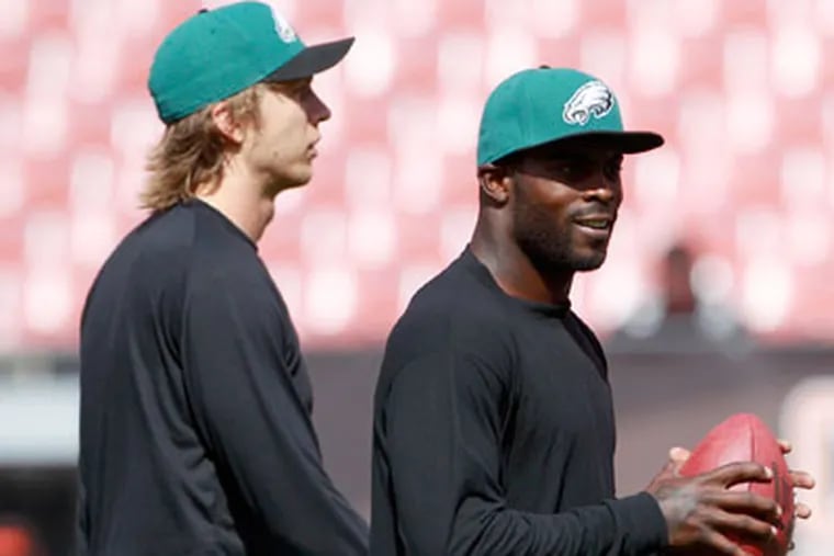 Michael Vick sounded as if he was out of confidence following Sunday's loss to Atlanta. (Yong Kim/Staff file photo)