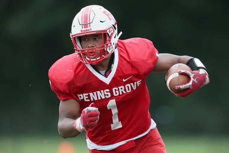 Penns Grove's Tyreke Brown is second in South Jersey in touchdowns with 19.