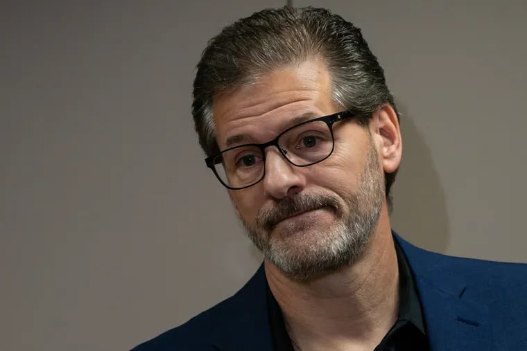 Former Philadelphia Flyers general manager Ron Hextall held a press conference to reflect on his time in charge of the team.