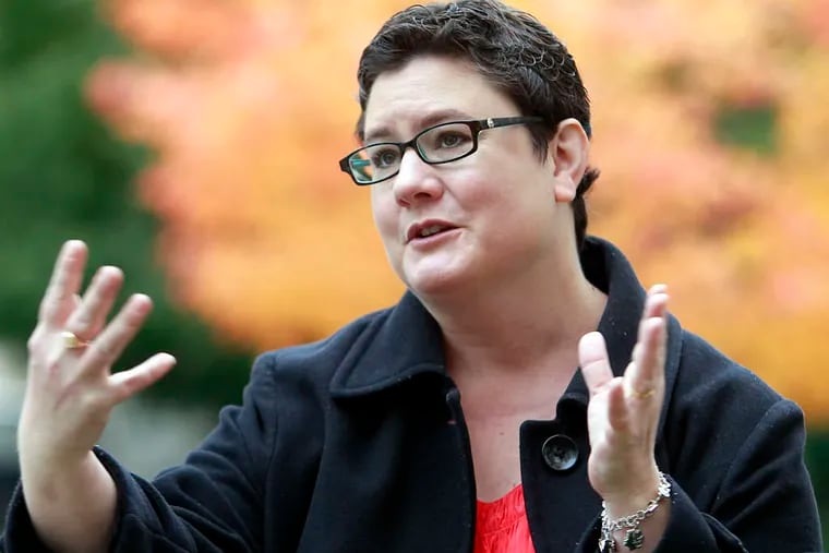 Beth Stroud lost her Methodist minister's credentials after telling her Philadelphia congregation she was a lesbian.