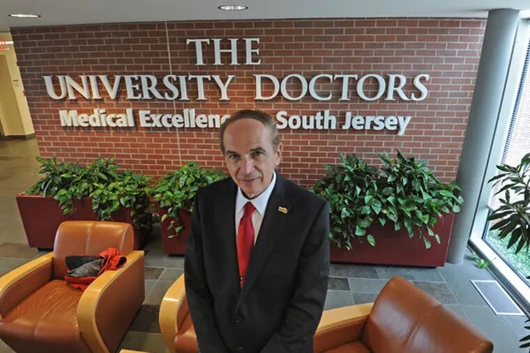 Thomas Cavalieri, dean of the School of Osteopathic Medicine, describes himself as "ecstatic" about the merger with Rowan. He said patients being treated there would likely notice no difference for now.