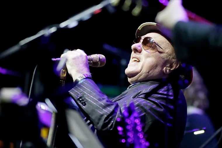 Van Morrison performs during the Outlaw Music Festival at the BB&T Pavilion in Camden, NJ on September 15, 2018, ELIZABETH ROBERTSON / Staff Photographer