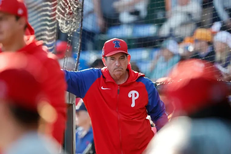 Rob Thomson's Phillies have championship expectations after two straight trips to the NLCS and a World Series appearance in 2022.