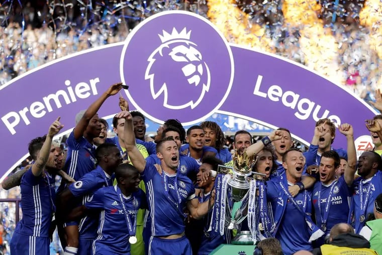 Chelsea won this past season’s English Premier League soccer title.