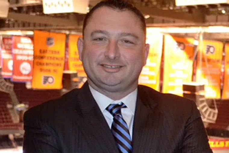Shawn Tilger, Flyers COO of business operations.