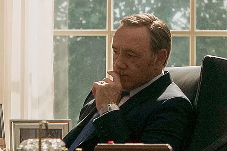 Kevin Spacey stars in the third season of &quot;House of Cards.&quot; (David Giesbrecht / Netflix)