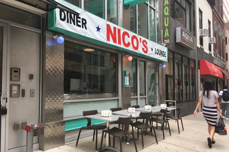 Nico’s Diner &amp; Lounge, 707 Chestnut St.