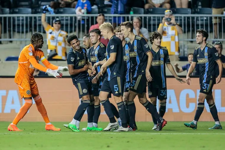 The Union now lead the race for the Supporters' Shield, the trophy given to the team with Major League Soccer's best regular-season record.