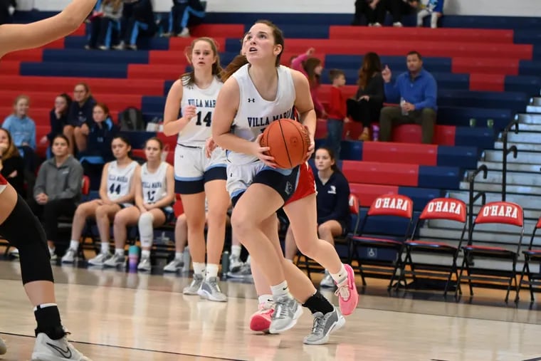 Villa Maria senior Carly Catania will continue her basketball career at New Hampshire.