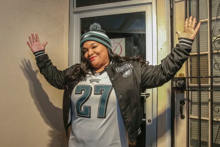 Shani Newton is hosting a party this Sunday where rather than watching this current Super Bowl, they'll be rewatching last year's game. Newton is an Eagles diehard who is expecting between 50 and 75 guests. Monday,  January 28, 2019.