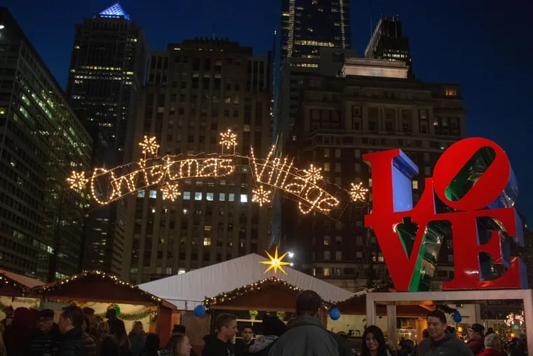 The Christmas Village will have extra-Philly spirit this year, organizers say.