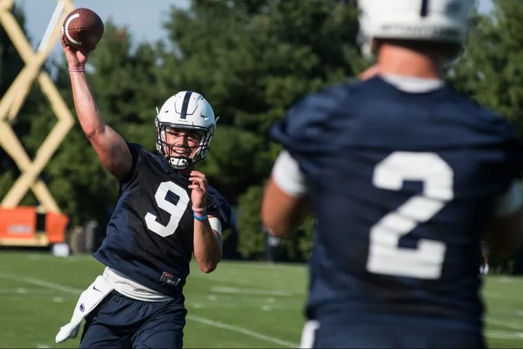 Quarterback Trace McSorley is one of the Nittany Lions’ returning players.