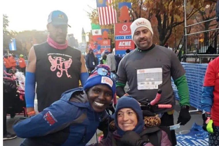 Diane Berberian was given a month to live with terminal cancer over 15 months ago. That didn't stop her from following through on her goal and completing the Philadelphia Marathon on Nov. 21.